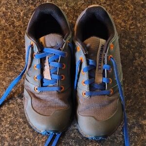Merrell Gray and Blue Trail Shoes